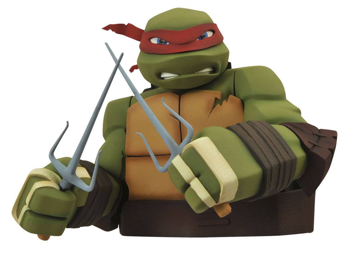 TMNT RAPHAEL BUST BANK TMNT DIAMOND SELECT TOYS LLC