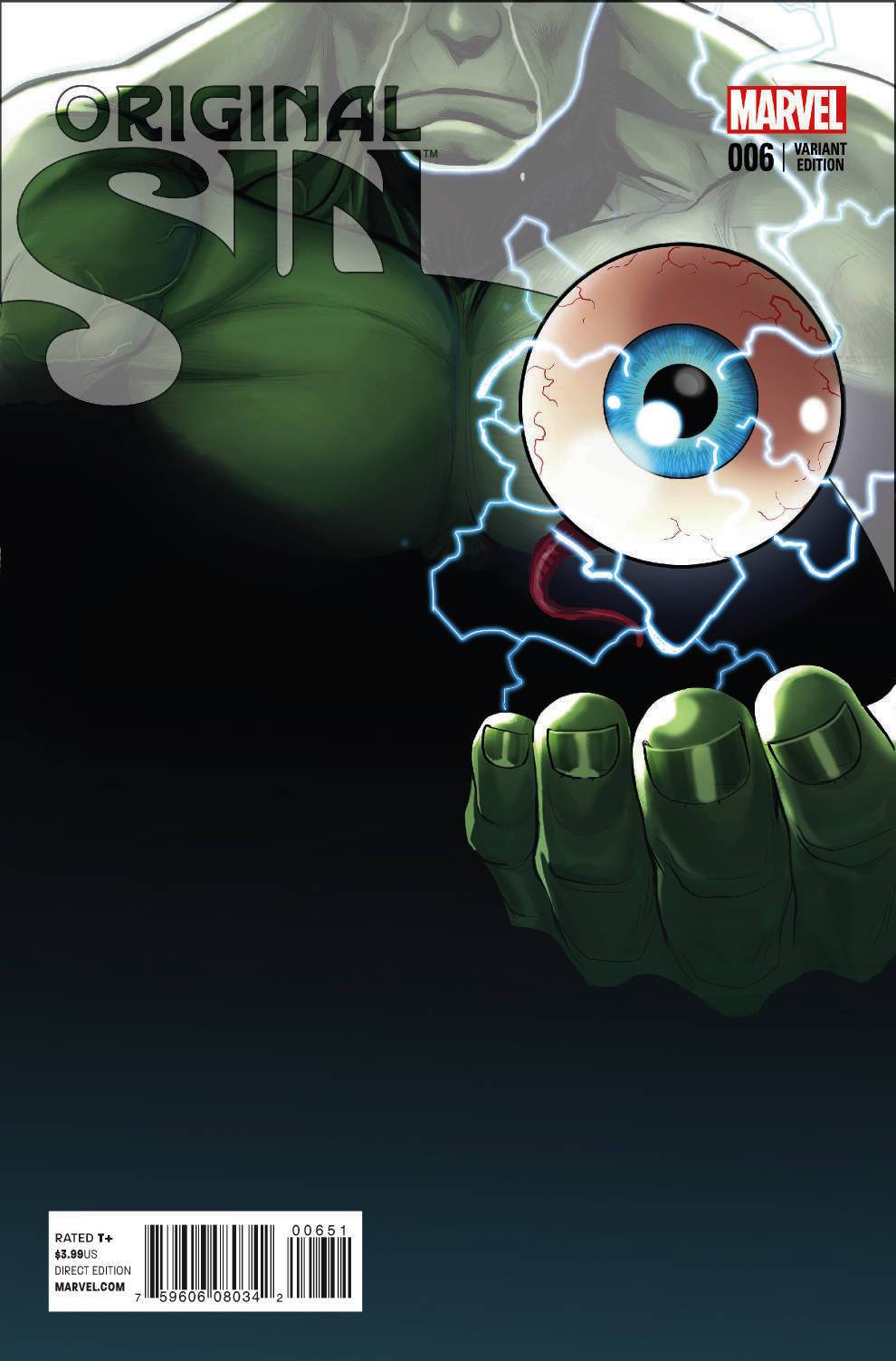 ORIGINAL SIN #6 (OF 8) TEASER 1:10 VARIANT 2014 Avengers MARVEL COMICS