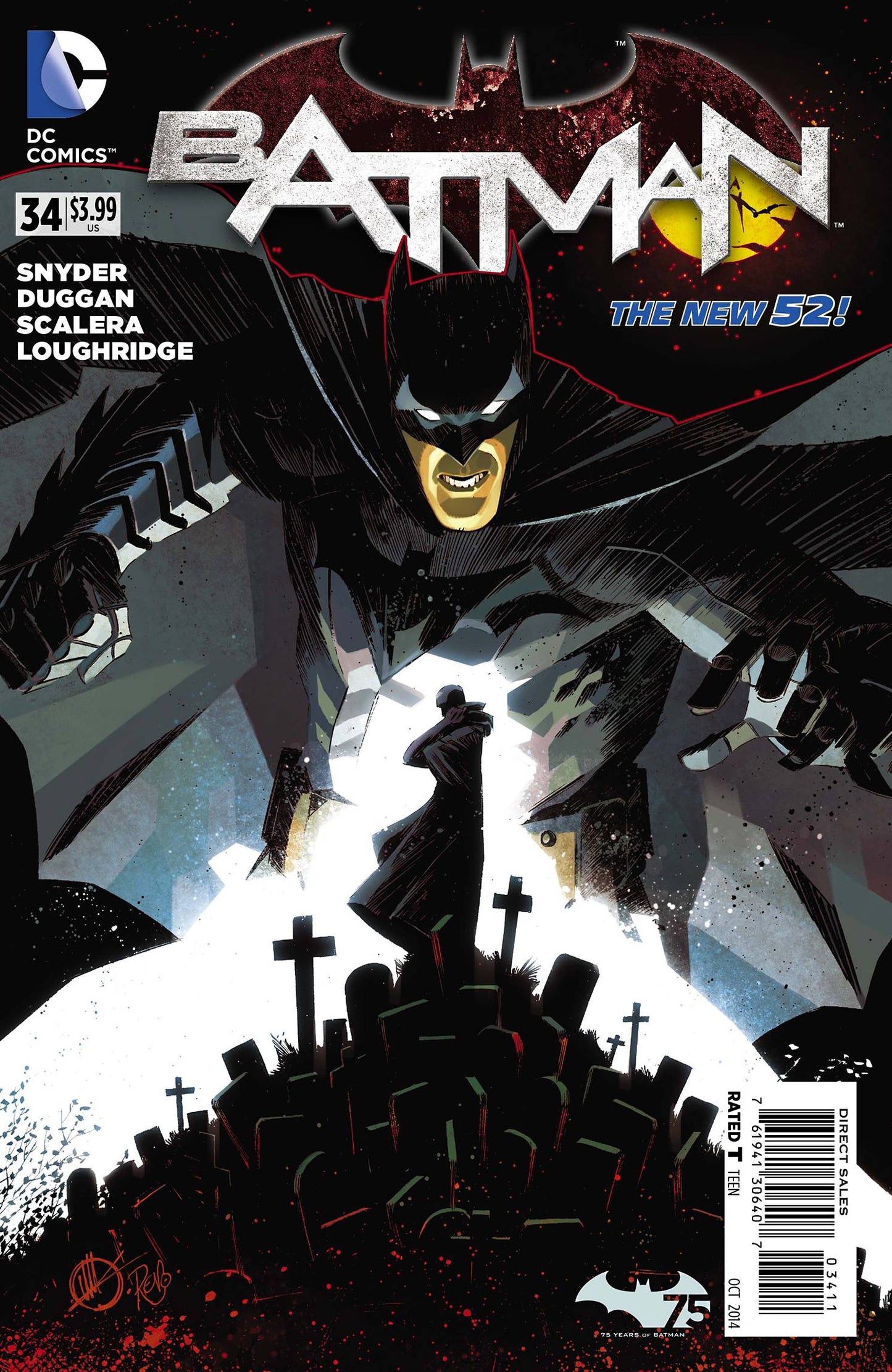 BATMAN #34 NEW 52 2014 Batman DC COMICS