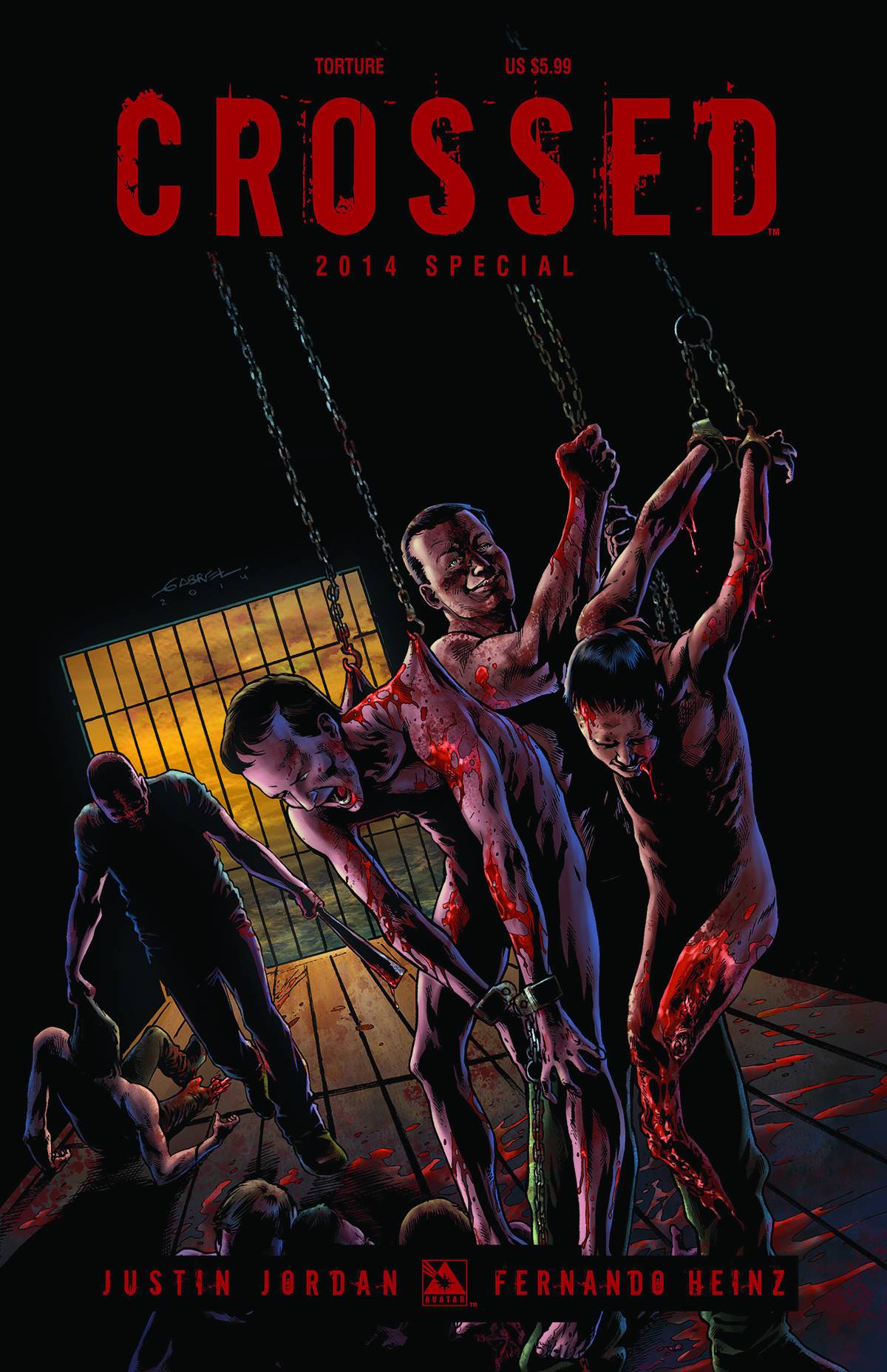 CROSSED SPECIAL TORTURE 2014 Crossed AVATAR PRESS INC