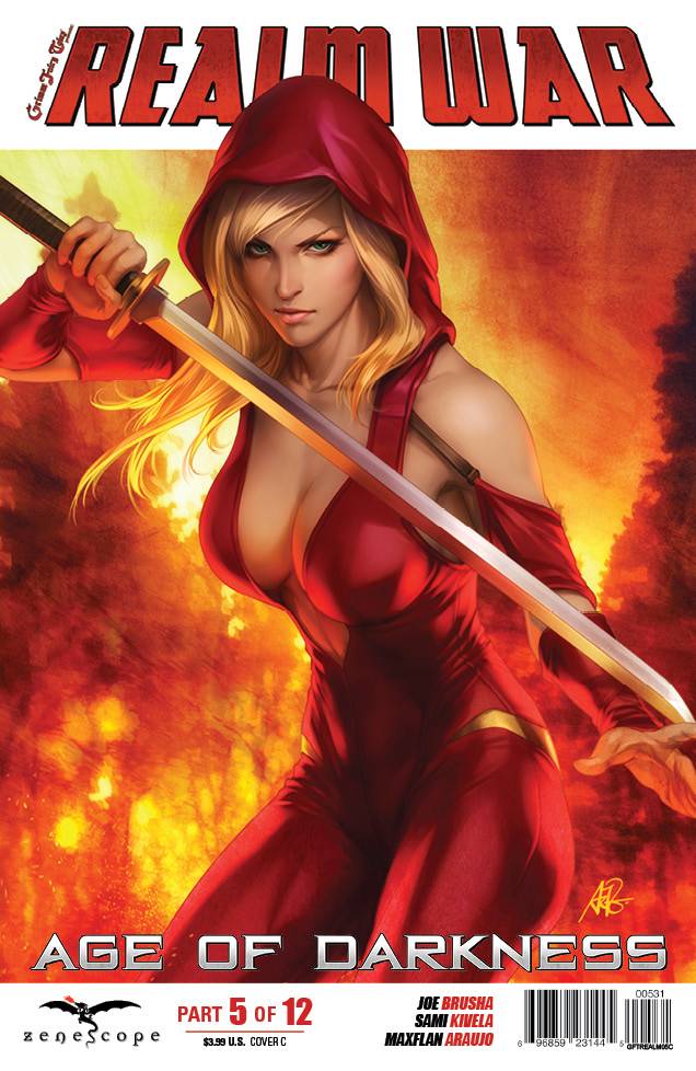 GFT REALM WAR #5 (OF 12) C CVR ARTGERM 2014 ZENESCOPE ENTERTAINMENT INC