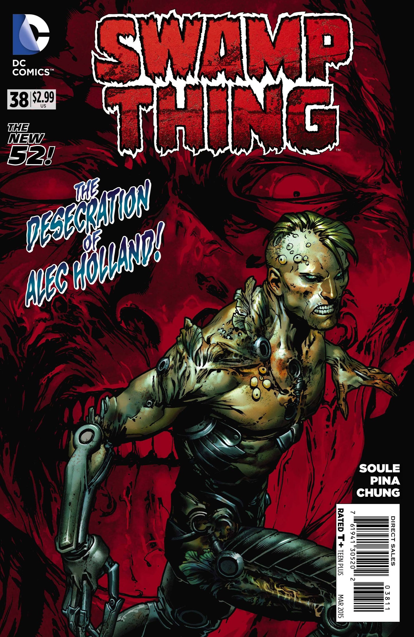 SWAMP THING #38 (MR) 2014 Swamp Thing DC COMICS