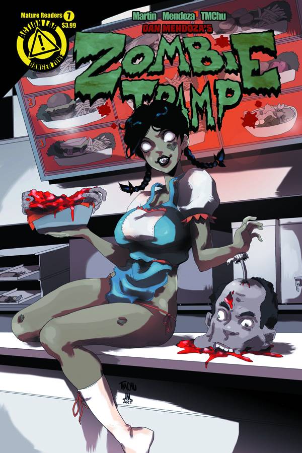 ZOMBIE TRAMP #7 2015 Zombie Tramp ACTION LAB - DANGER ZONE
