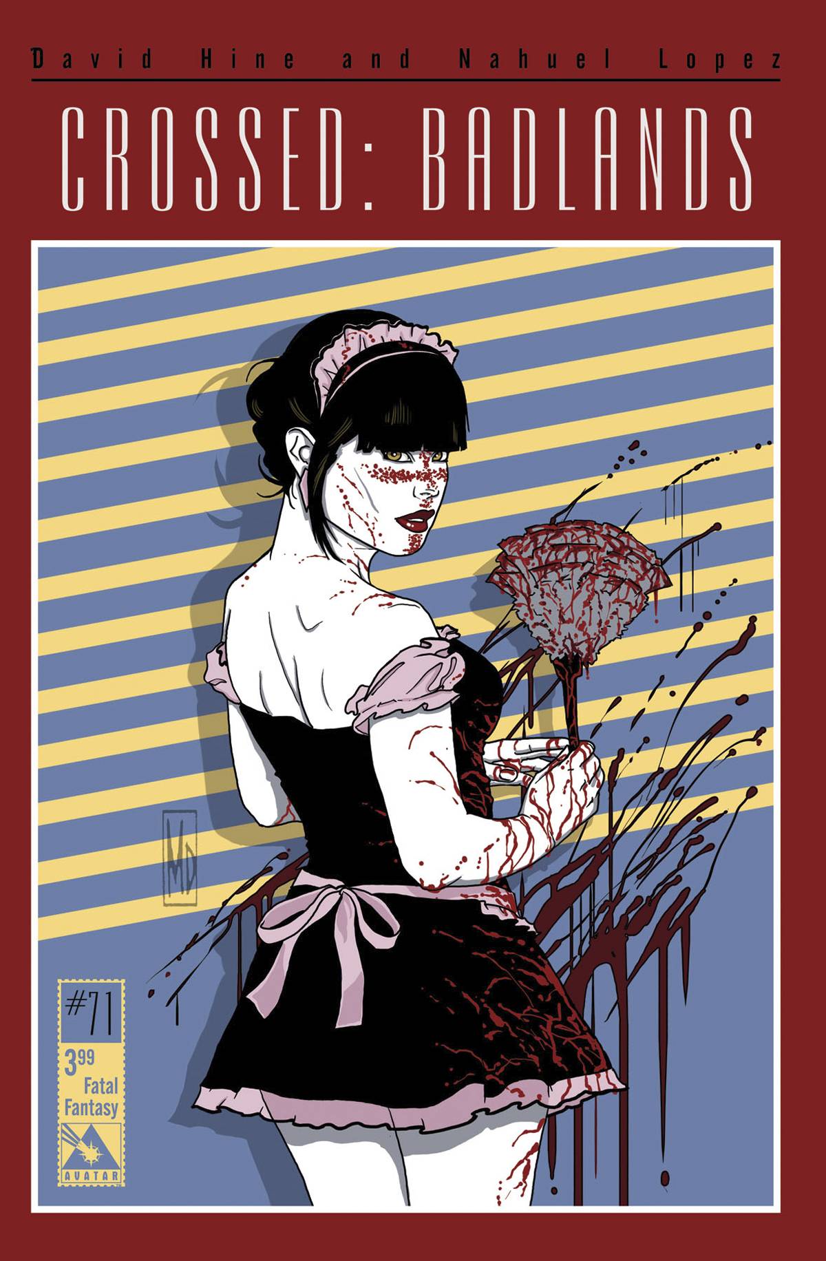 CROSSED BADLANDS #71 FATAL FANTASY CVR (MR) 2015 Crossed AVATAR PRESS INC