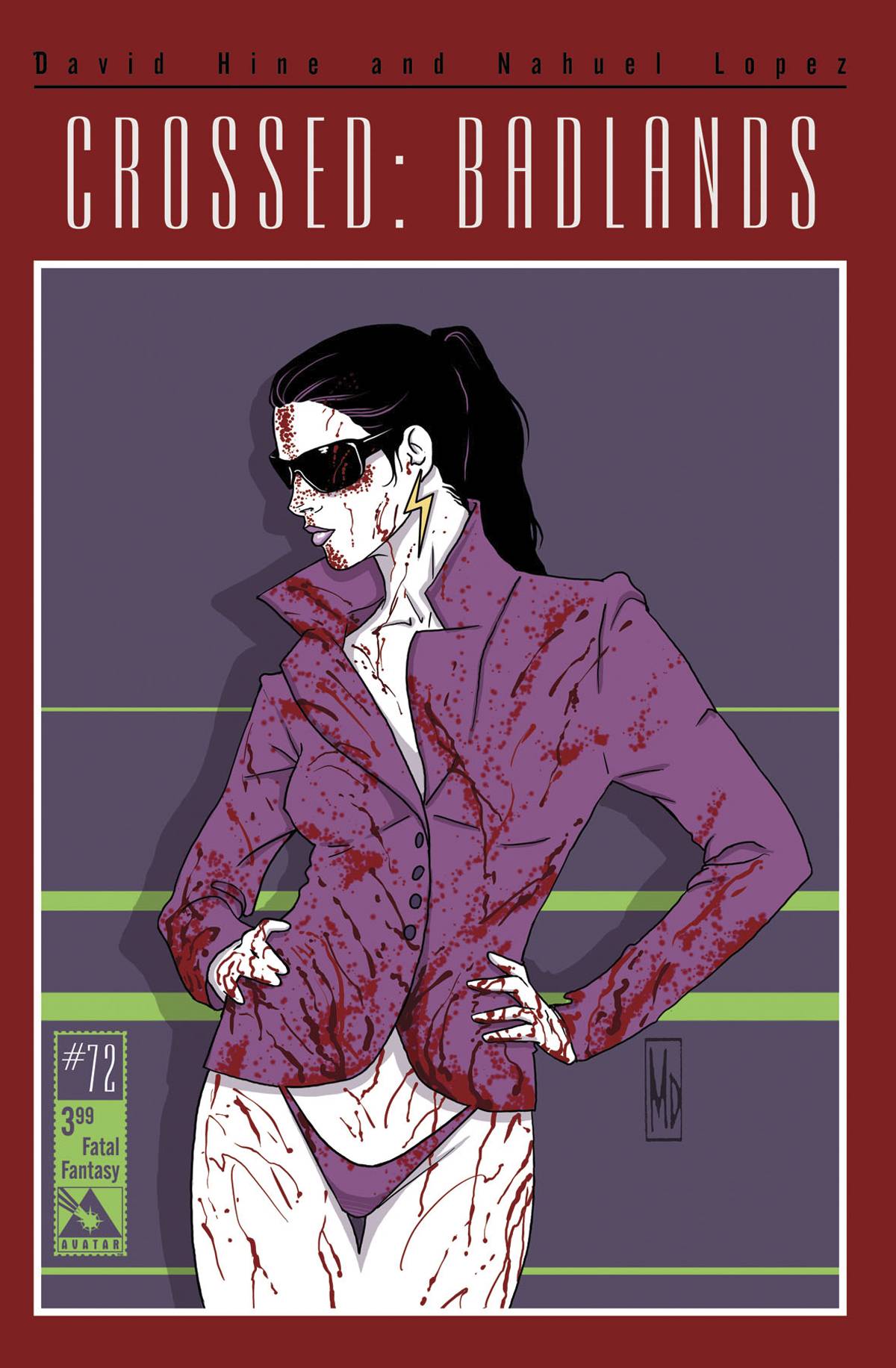 CROSSED BADLANDS #72 FATAL FANTASY CVR (MR) 2015 Crossed AVATAR PRESS INC