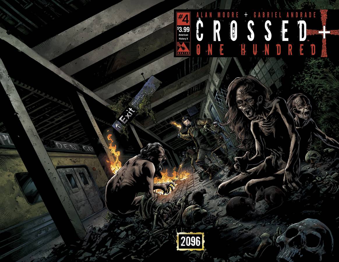 CROSSED PLUS 100 ONE HUNDRED #4 AMERICAN HISTORY X VARIANT 2015 Crossed AVATAR PRESS INC