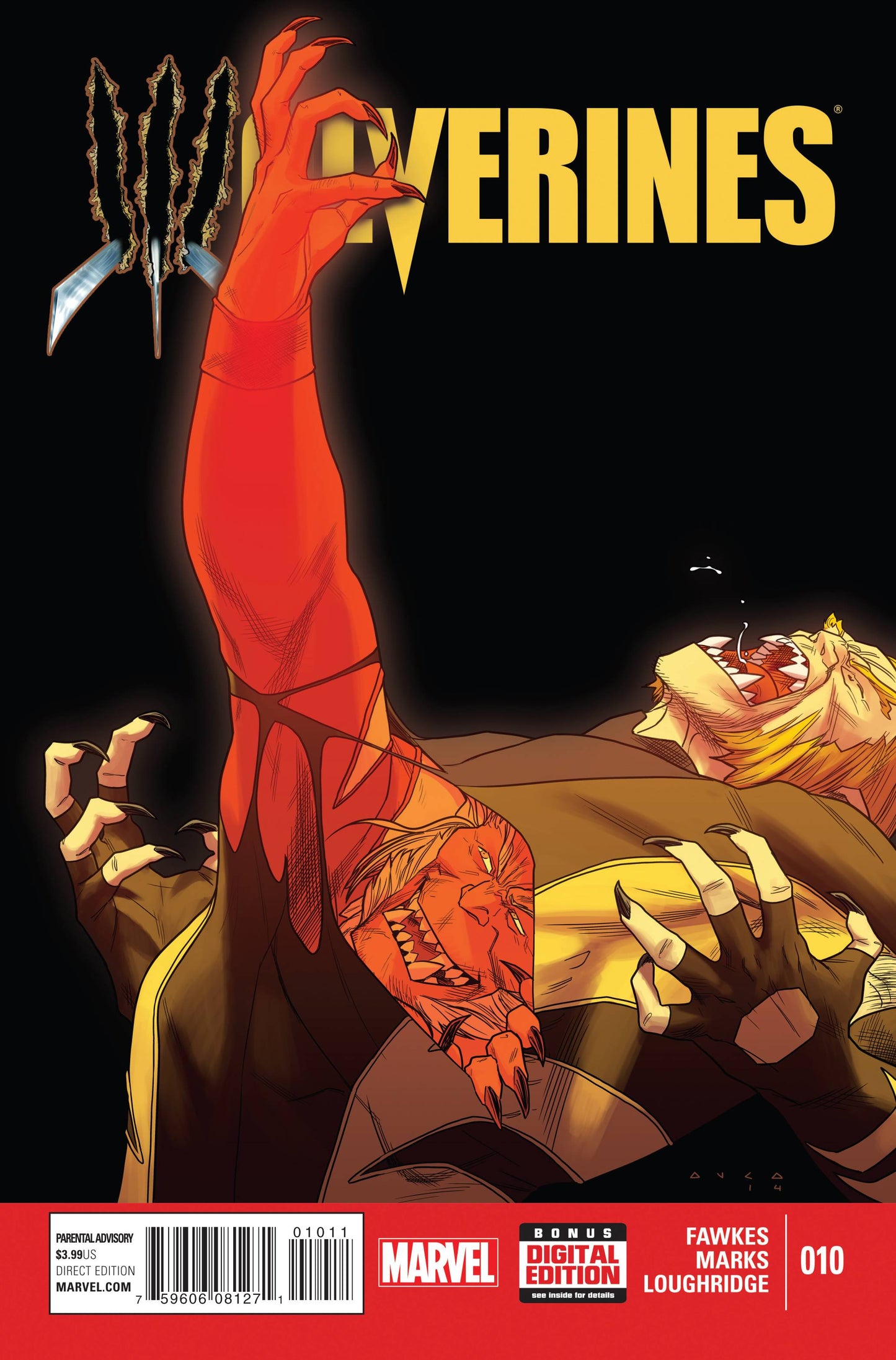 WOLVERINES #10 2015 X-Men MARVEL COMICS