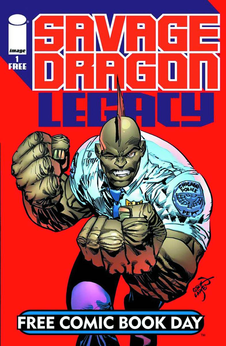 SAVAGE DRAGON LEGACY FCBD UNSTAMPED 2015