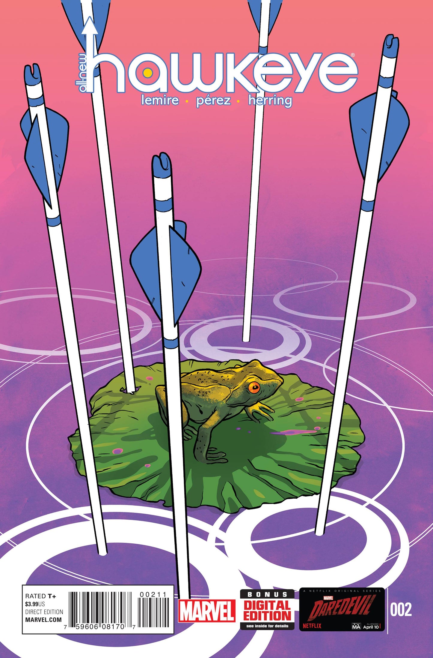 ALL-NEW HAWKEYE #2 2015 Hawkeye MARVEL COMICS