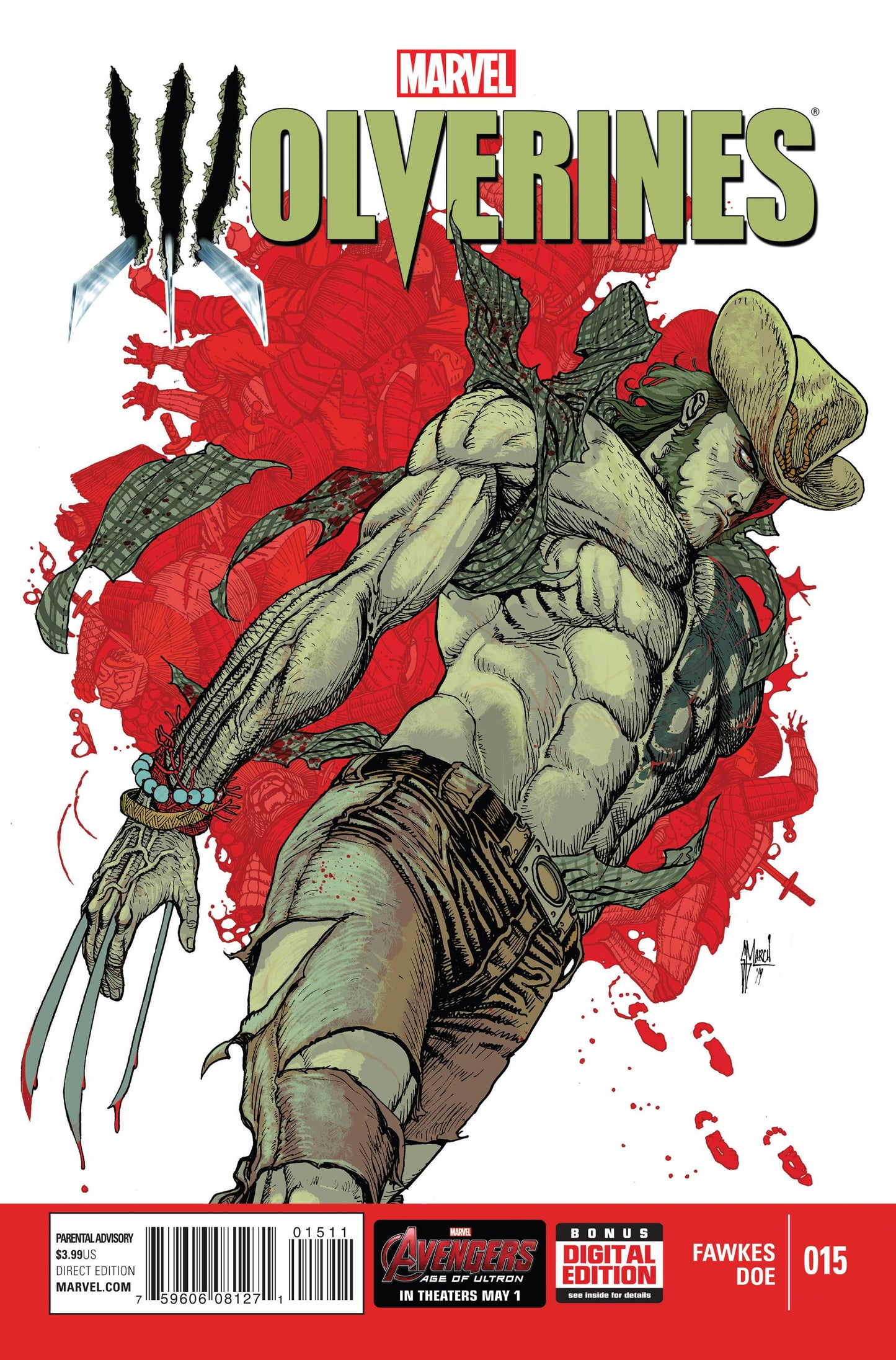 WOLVERINES #15 2015 X-Men MARVEL COMICS