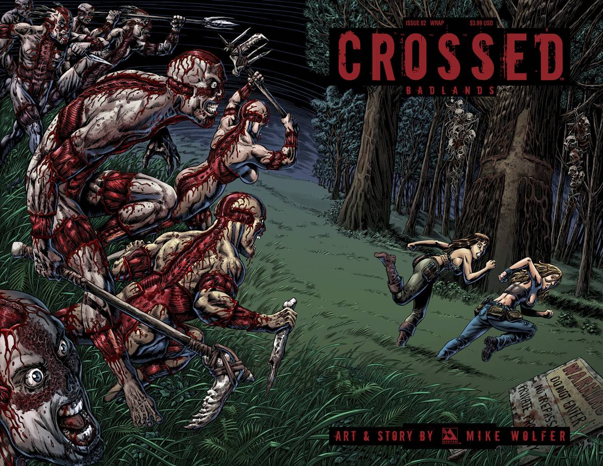 CROSSED BADLANDS #82 WRAP (MR) 2015 Crossed AVATAR PRESS INC