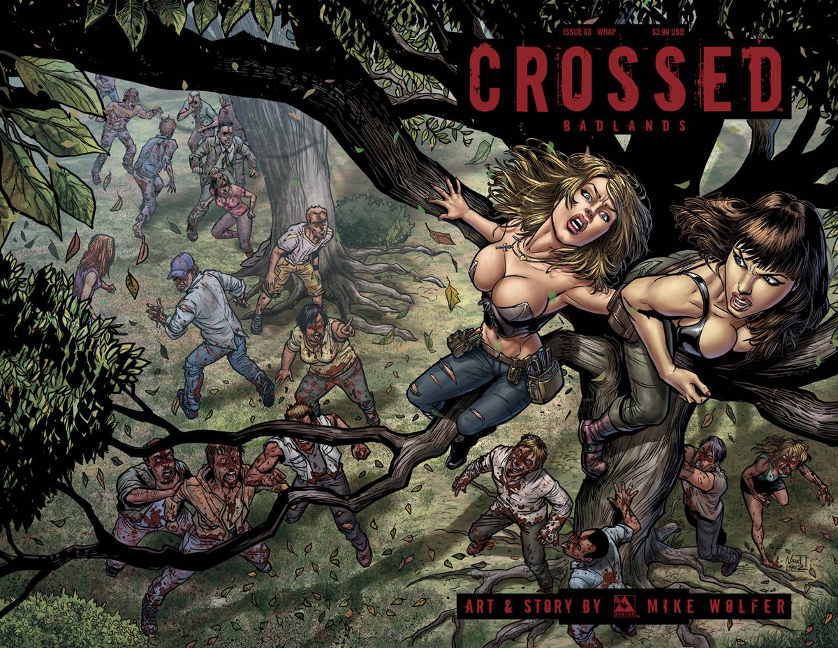 CROSSED BADLANDS #83 WRAP (MR) 2015 Crossed AVATAR PRESS INC