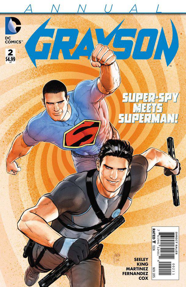 GRAYSON ANNUAL #2 2015 Grayson DC COMICS