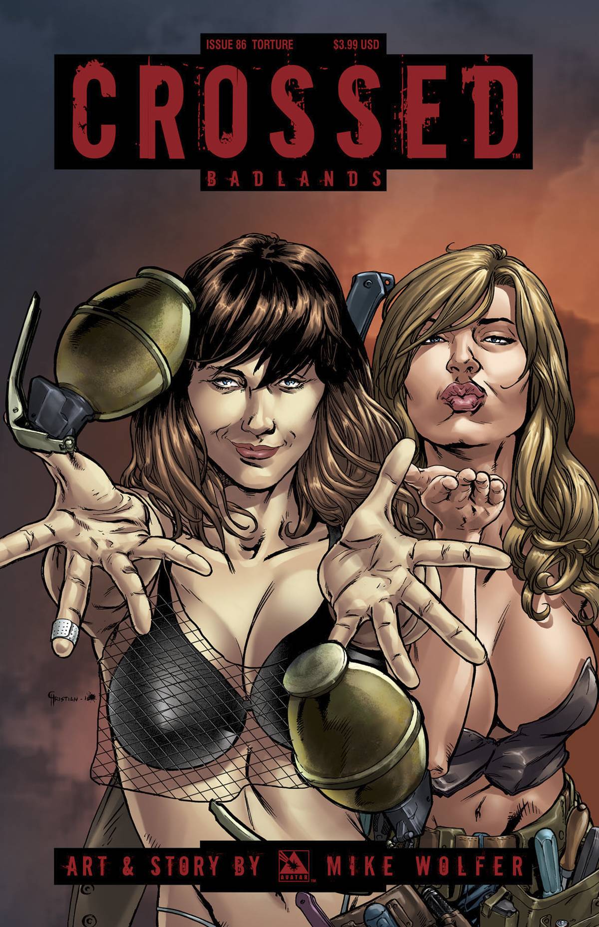 CROSSED BADLANDS #86 TORTURE (MR) 2015 Crossed AVATAR PRESS INC