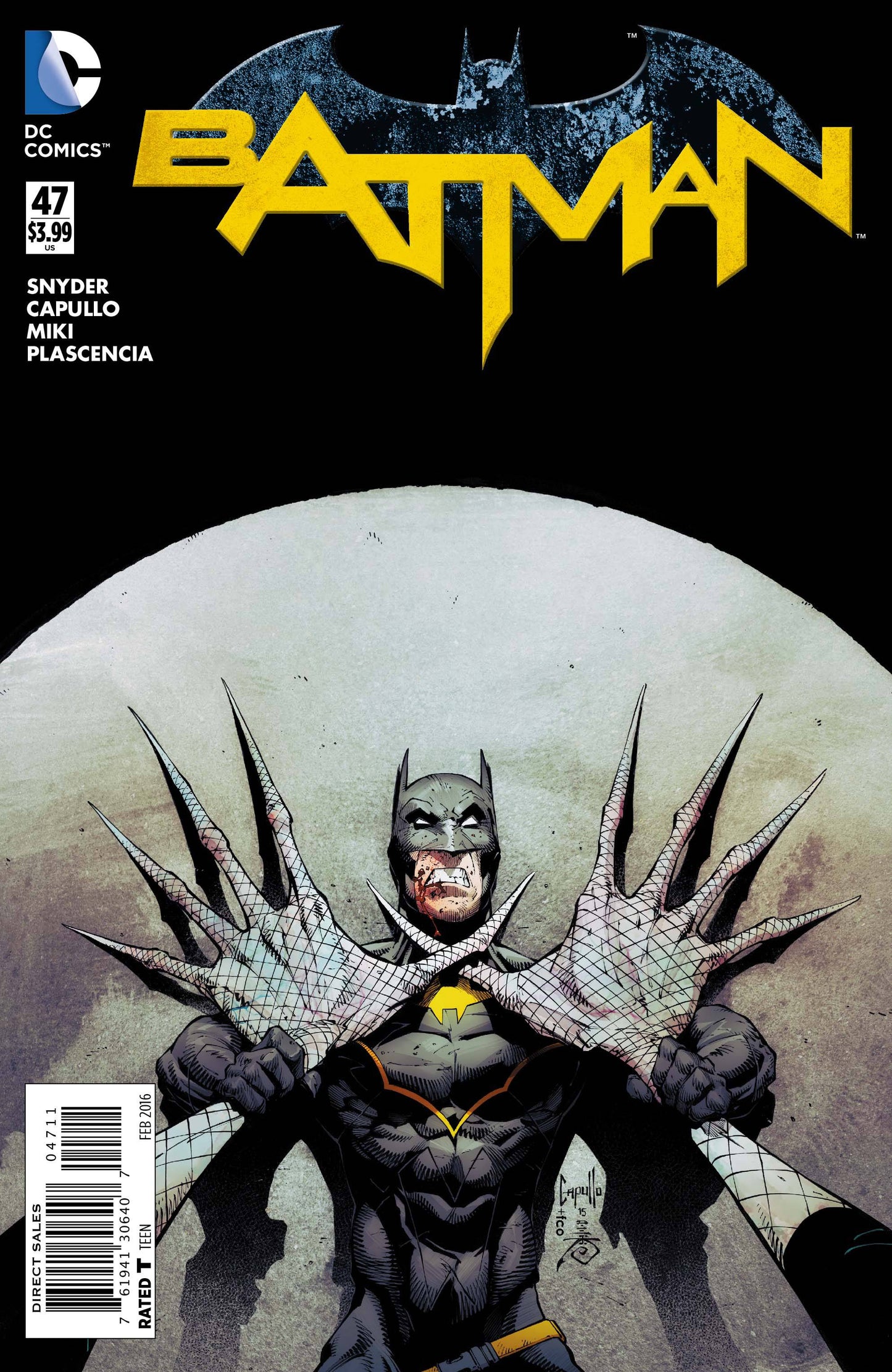 BATMAN #47 NEW 52 2015 Batman DC COMICS