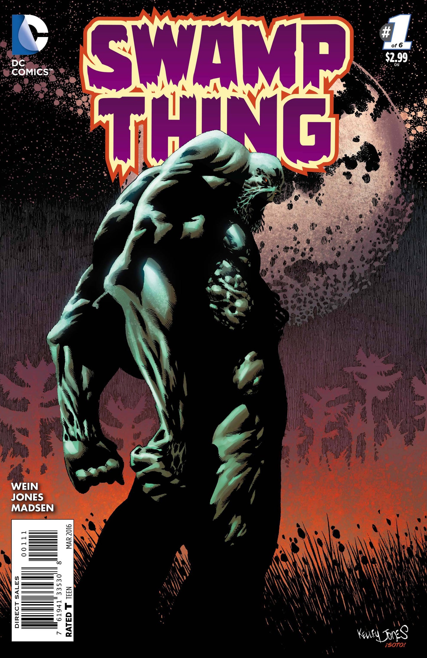 SWAMP THING #1 (MR) 2016 Swamp Thing DC COMICS