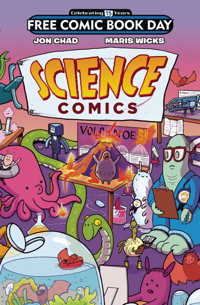SCIENCE COMICS FCBD UNSTAMPED 2016