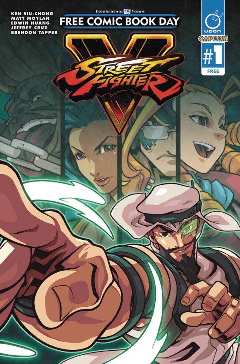 STREET FIGHTER V SPECIAL FCBD UNSTAMPED 2016 UDON