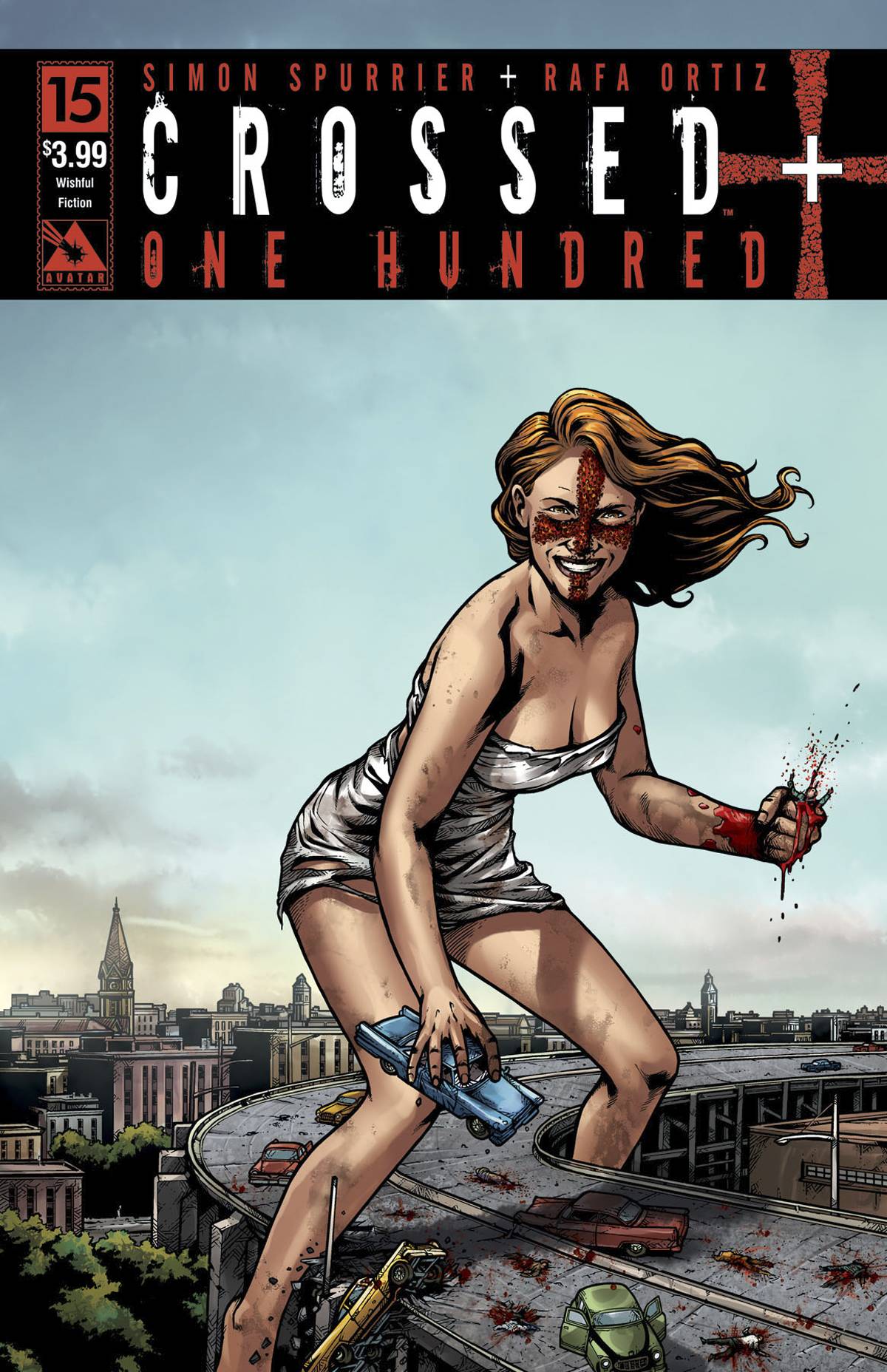 CROSSED PLUS 100 ONE HUNDRED #15 WISHFUL FICTION VARIANT 2016 Crossed AVATAR PRESS INC