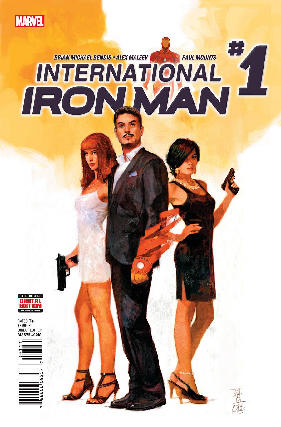 INTERNATIONAL IRON MAN #1 2016 Iron Man MARVEL PRH