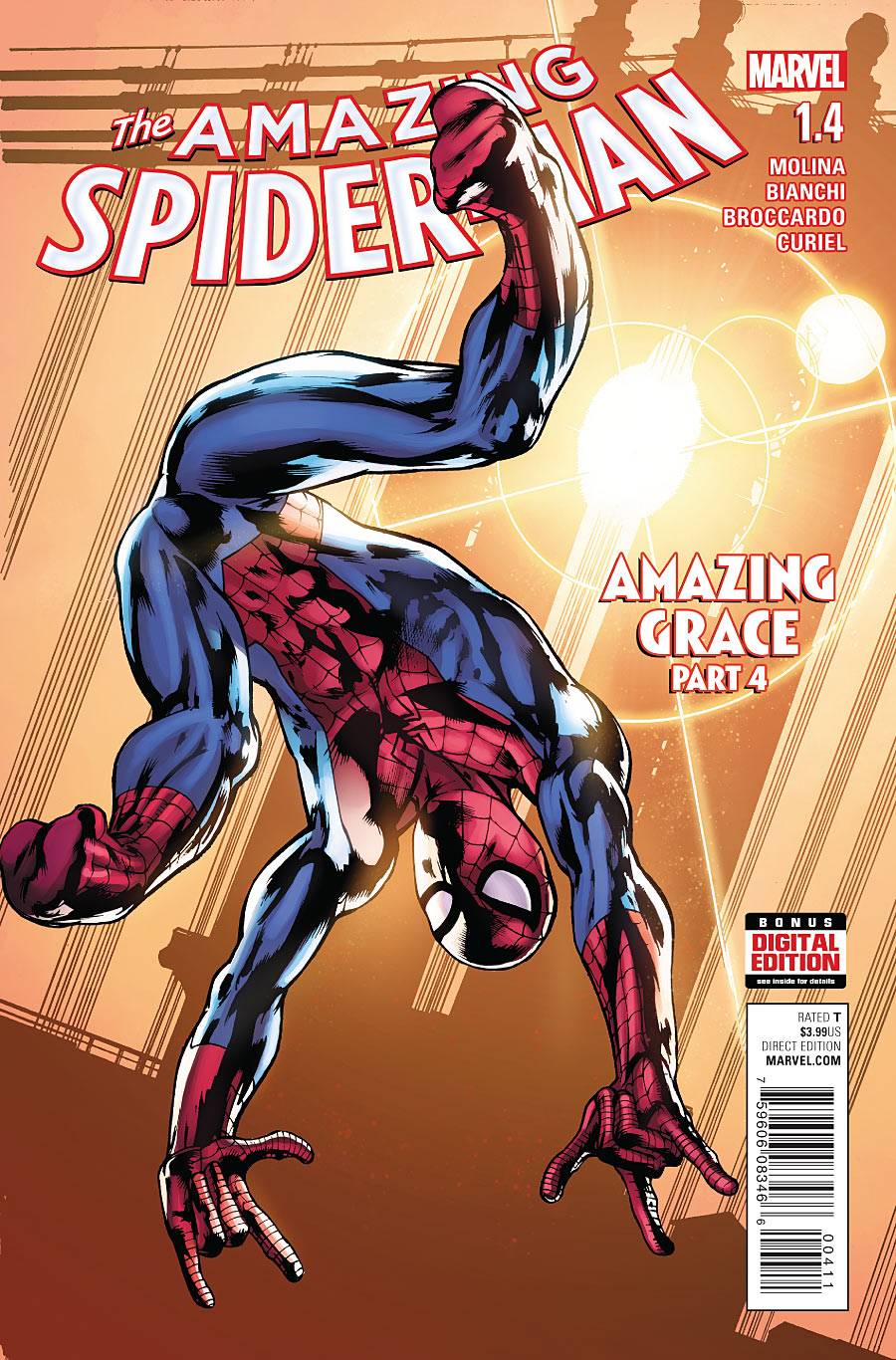 AMAZING SPIDER-MAN #1.4 2016 Amazing Spider-Man MARVEL COMICS