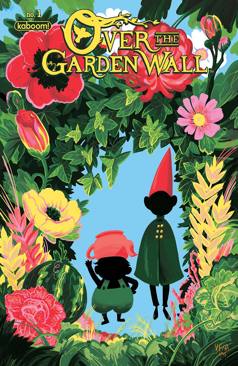 OVER GARDEN WALL #1 SUBCRIPTION FISH VARIANT 2016 Over the Garden Wall BOOM! STUDIOS