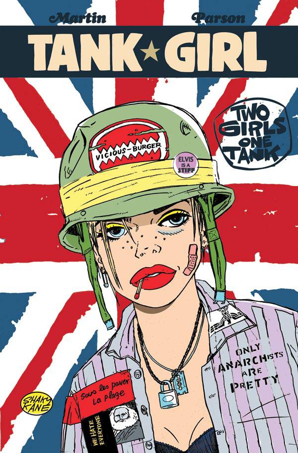 TANK GIRL 2 GIRLS 1 TANK #1 (OF 4) CVR C KANE VARIANT 2016 Tank Girl TITAN COMICS