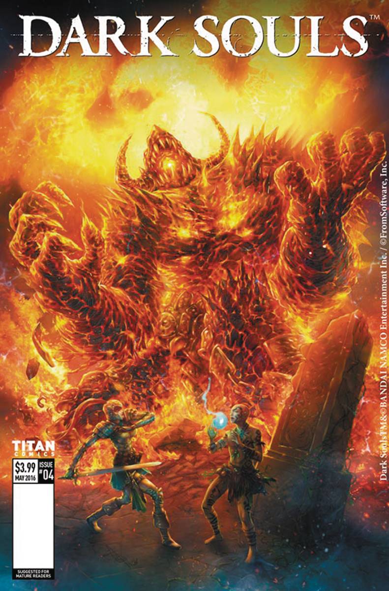 DARK SOULS #4 CVR A QUAH (MR) 2016 Dark Souls TITAN COMICS