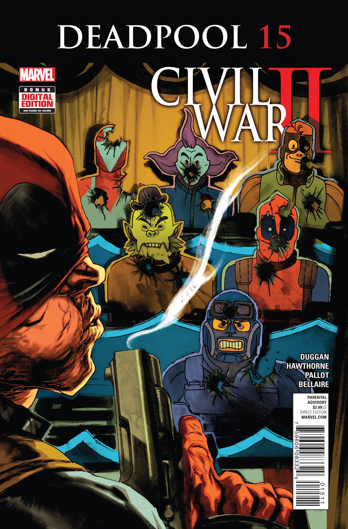 DEADPOOL #15 2016 Deadpool MARVEL COMICS