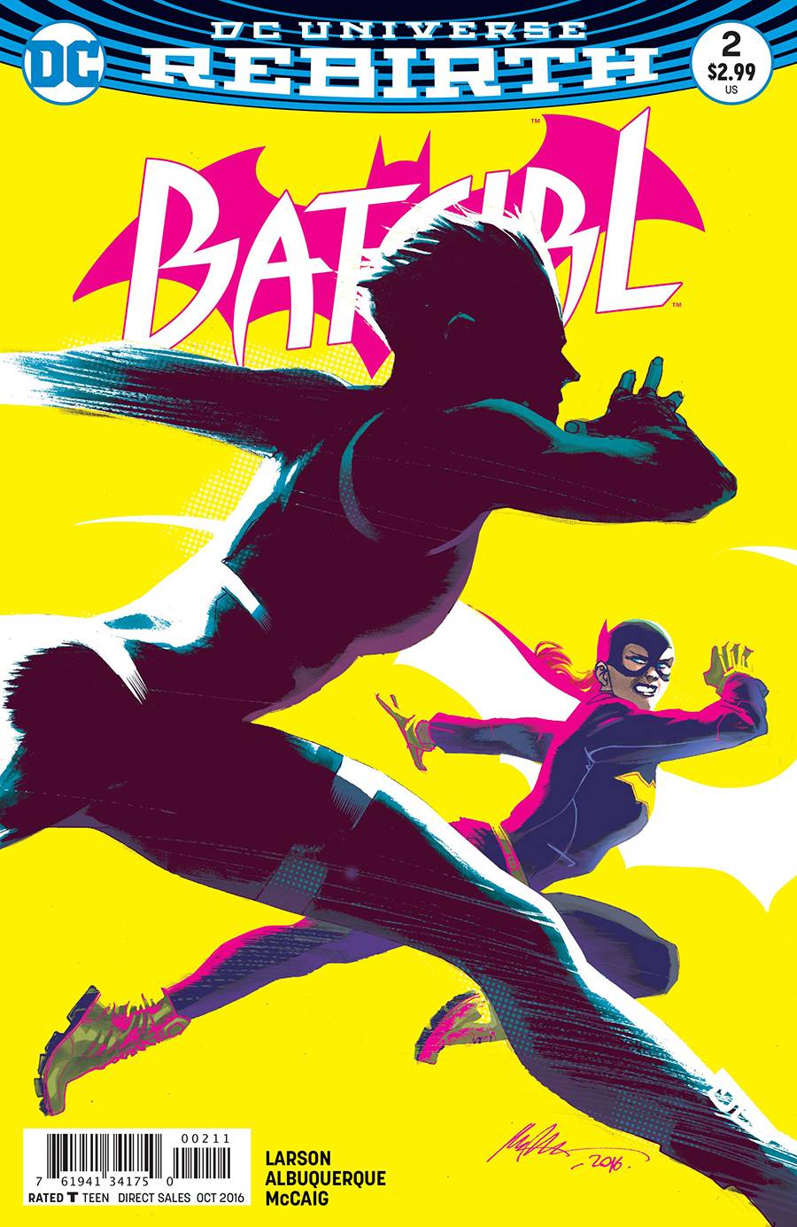 BATGIRL #2 REBIRTH 2016 Batgirl DC COMICS