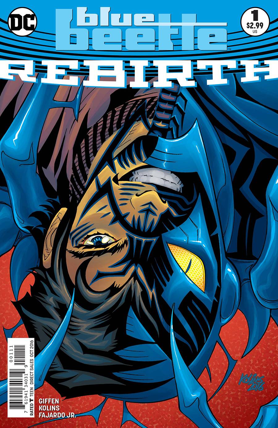 BLUE BEETLE REBIRTH #1 2016 Blue Beetle DC COMICS