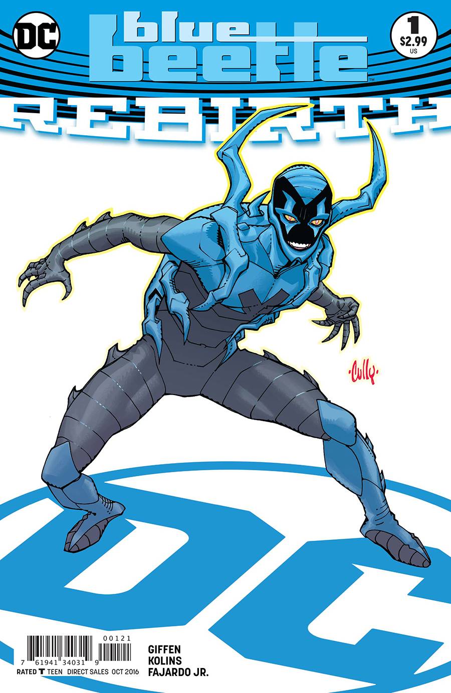 BLUE BEETLE REBIRTH #1 VARIANT 2016 Blue Beetle DC COMICS