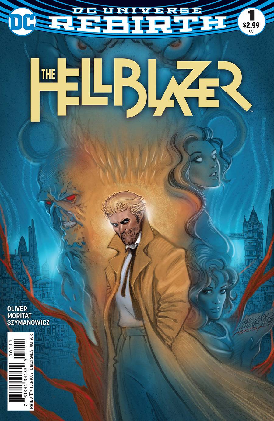 HELLBLAZER #1 2017 Hellblazer DC COMICS