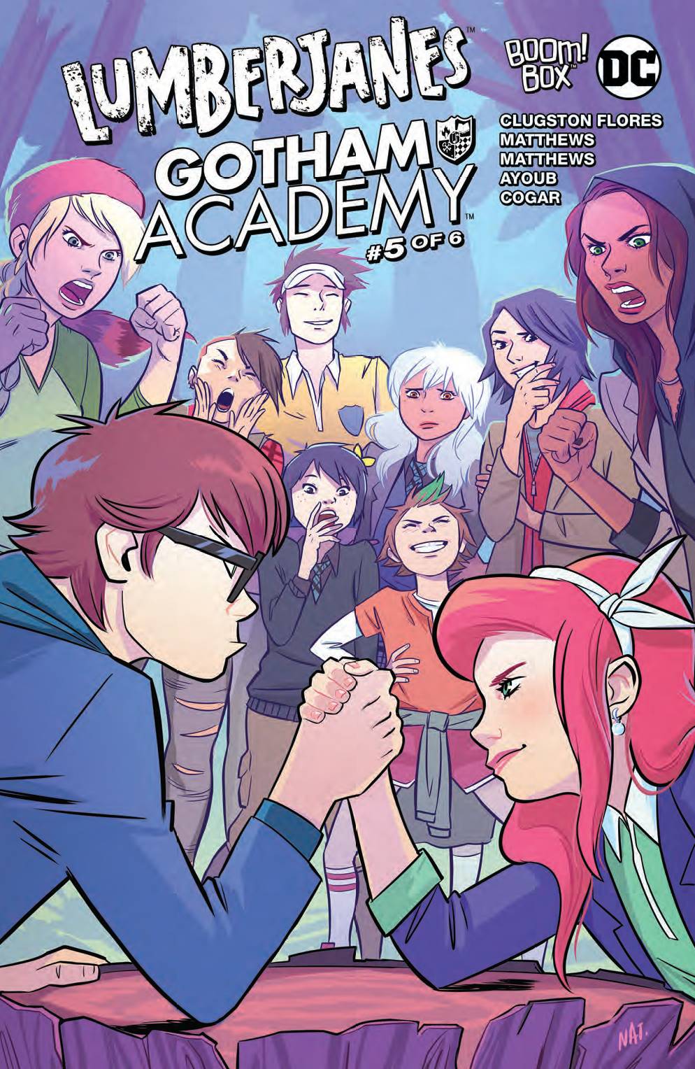LUMBERJANES GOTHAM ACADEMY #5 2016 Batman DC COMICS