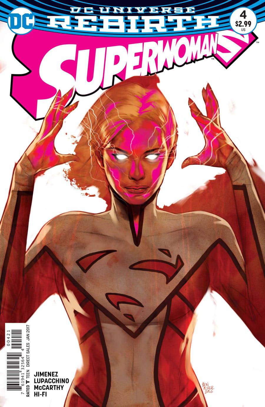 SUPERWOMAN #4 2016 Superwoman DC COMICS