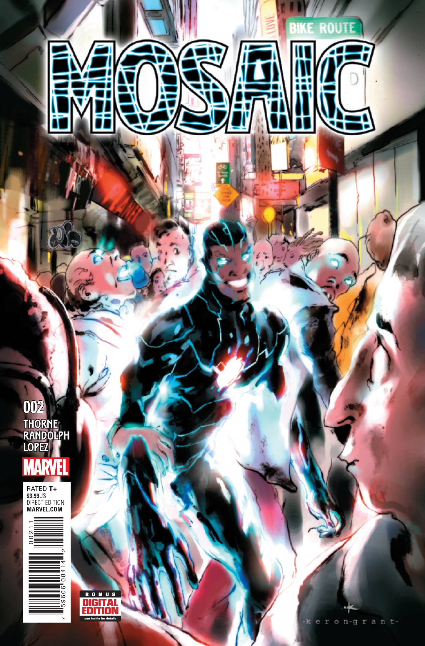 MOSAIC #2 2016 X-Men MARVEL COMICS