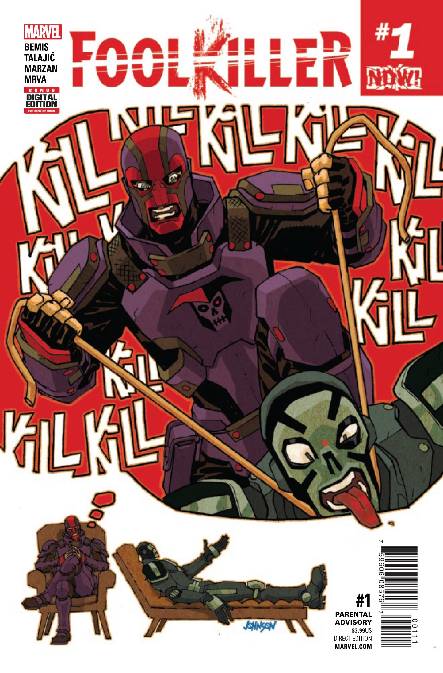 FOOLKILLER #1 NOW 2016 Deadpool MARVEL COMICS