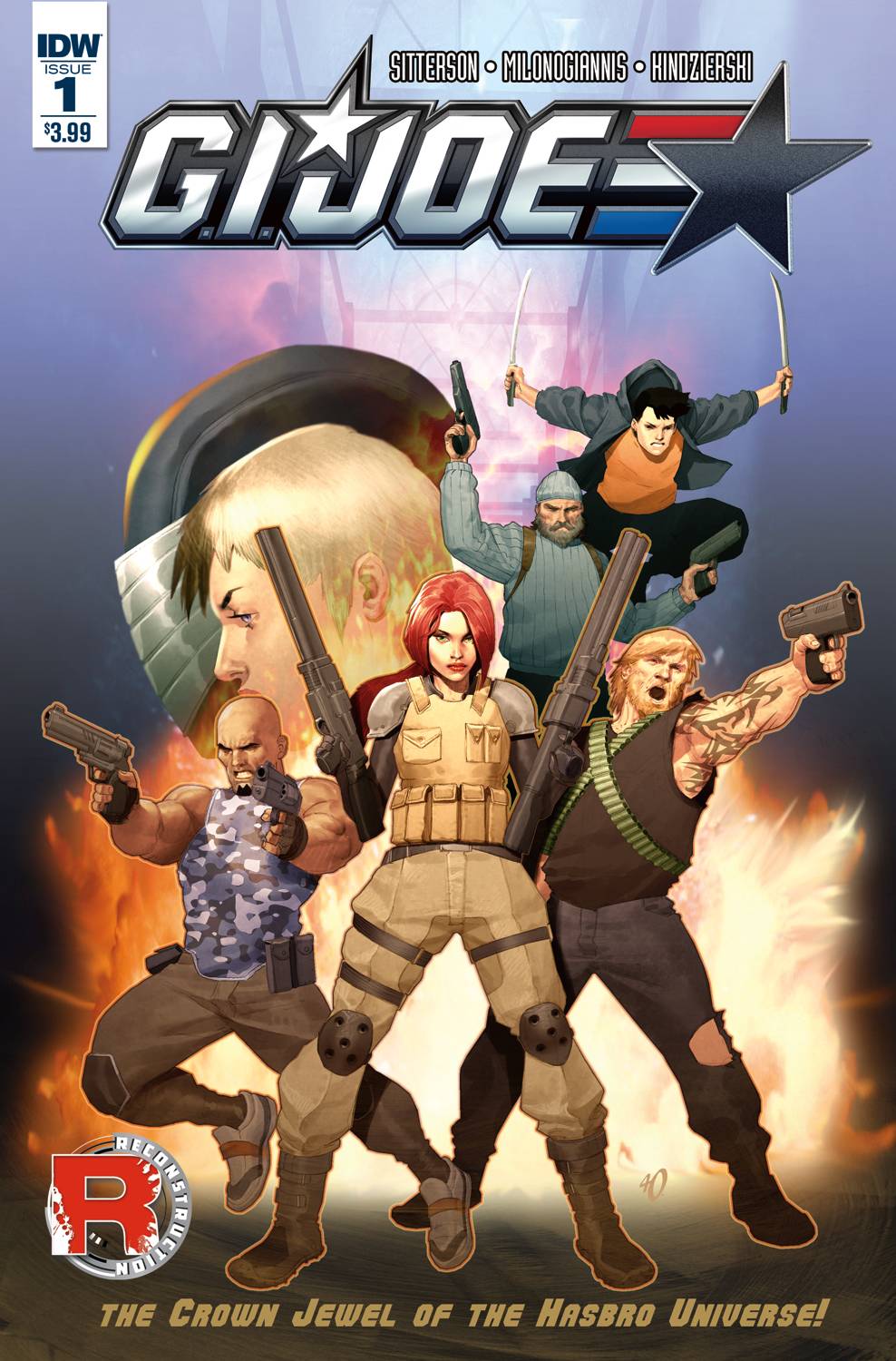 GI JOE#1 2016 GI Joe IDW PUBLISHING