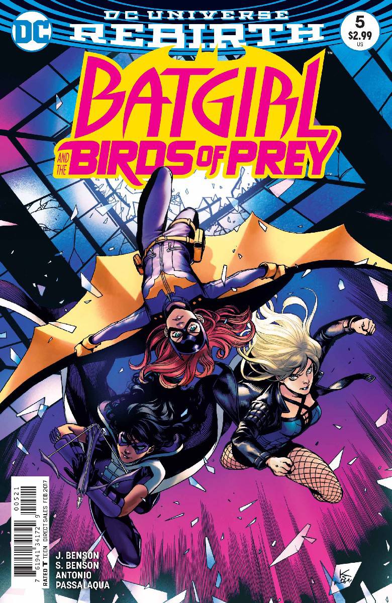 BATGIRL AND THE BIRDS OF PREY #5 VARIANT REBIRTH 2016 Batgirl DC COMICS