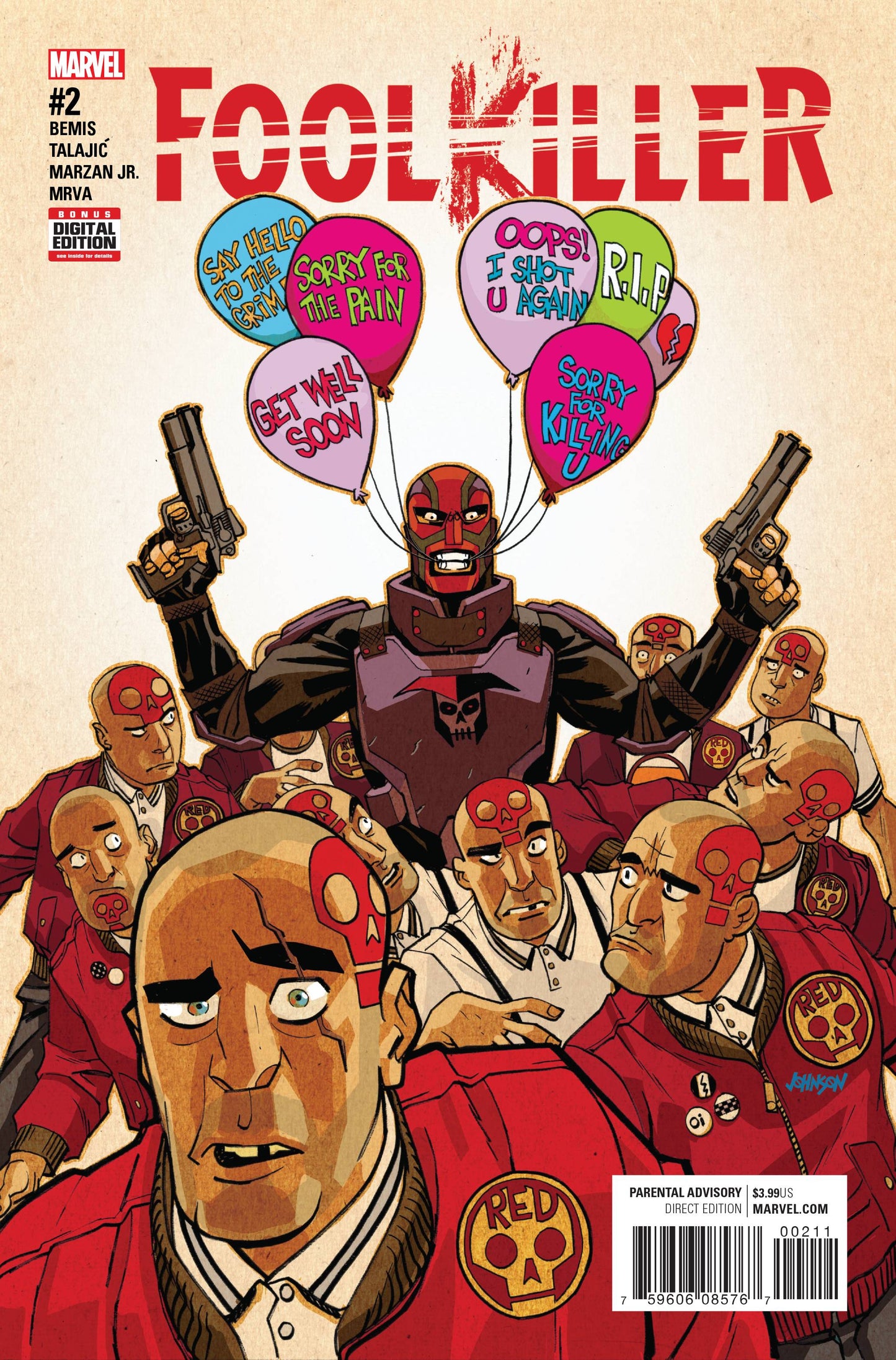 FOOLKILLER #2 NOW 2016 Deadpool MARVEL COMICS