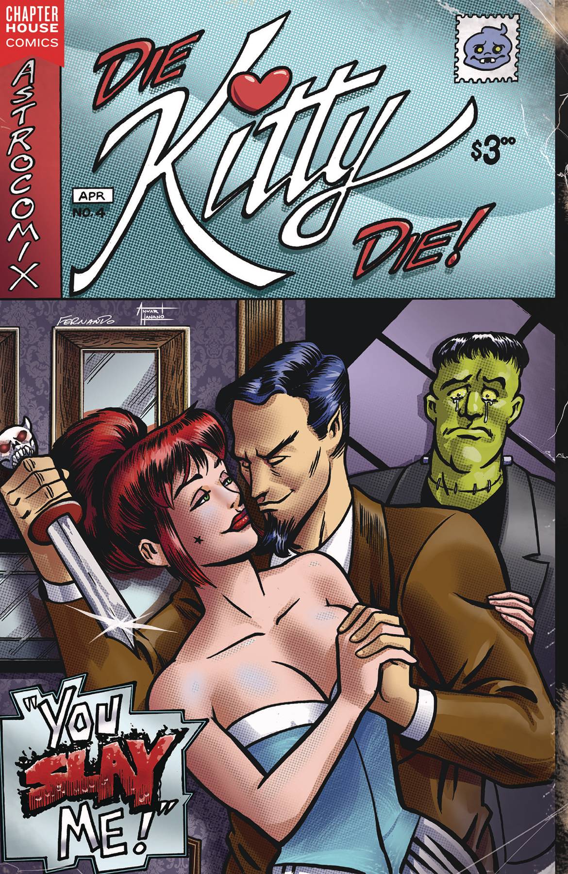 DIE KITTY DIE #4 CVR B PARENT 2017 Die Kitty Die CHAPTERHOUSE PUBLISHING, INC