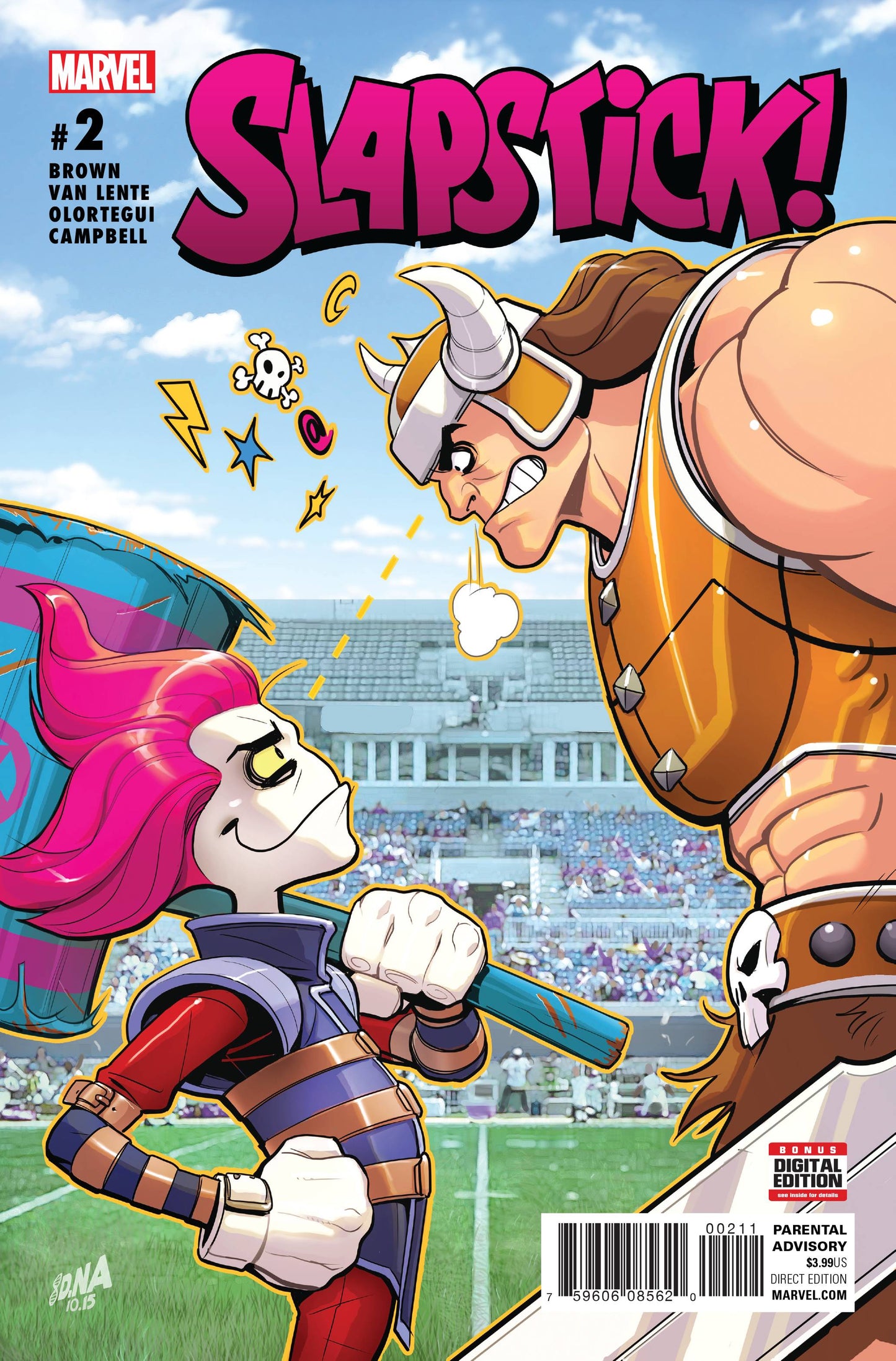 SLAPSTICK #2 NAKAYAMA COVER 2016 Slapstick MARVEL COMICS