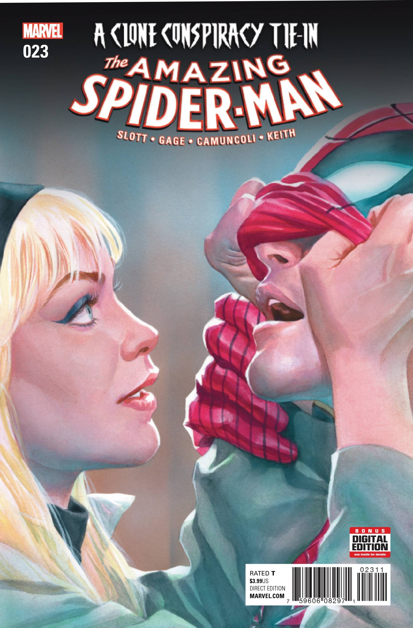 AMAZING SPIDER-MAN #23 ALEX ROSS 2017 Amazing Spider-Man MARVEL COMICS