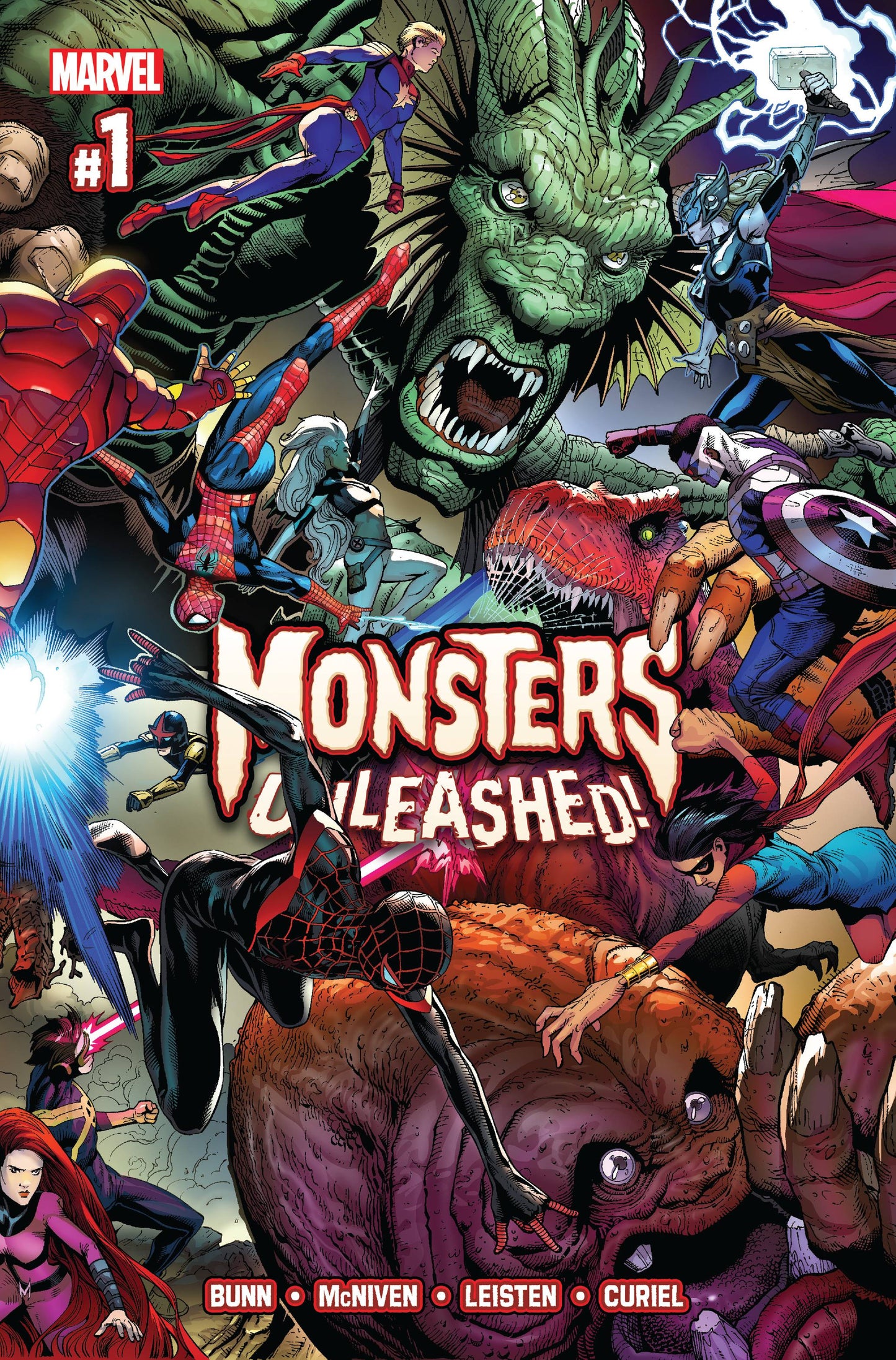 MONSTERS UNLEASHED #1 2017 Monsters Unleashed MARVEL COMICS