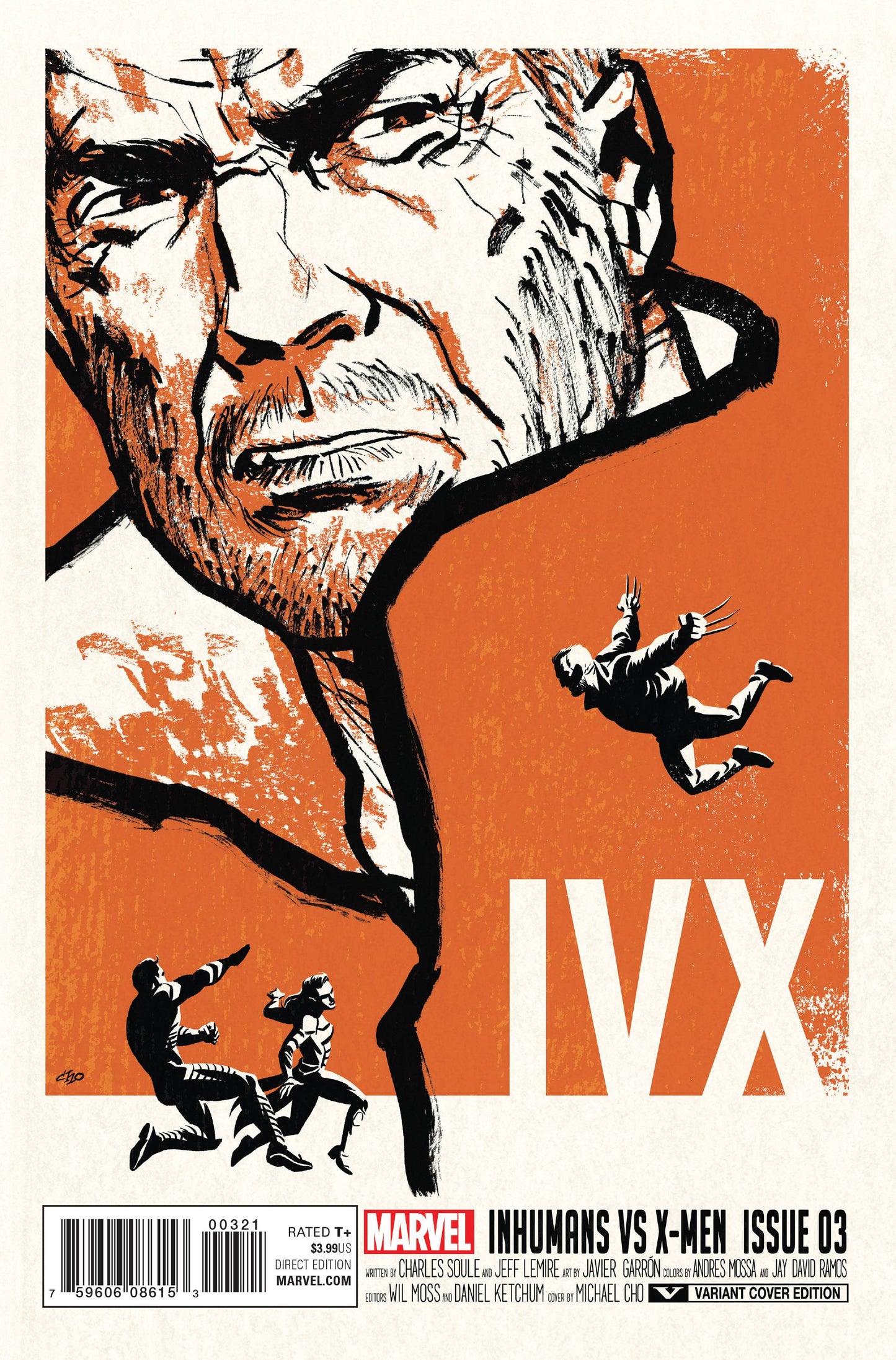 IVX #3 (OF 6) INHUMANS X-MEN CHO VARIANT 2017 X-Men MARVEL COMICS