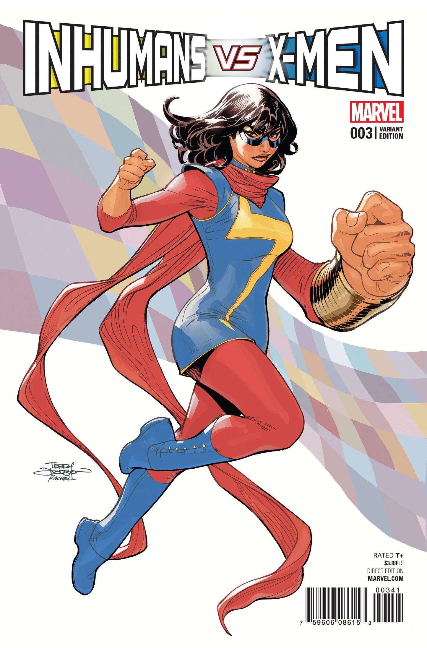 IVX #3 (OF 6) DODSON INHUMANS X-MEN MS MARVEL VARIANT 2017 X-Men MARVEL COMICS