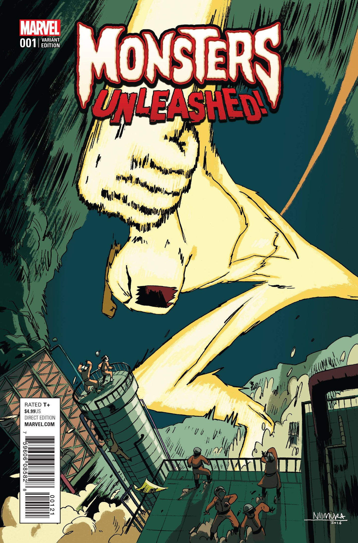 MONSTERS UNLEASHED #1 NIMURA VARIANT 2017 Monsters Unleashed MARVEL COMICS