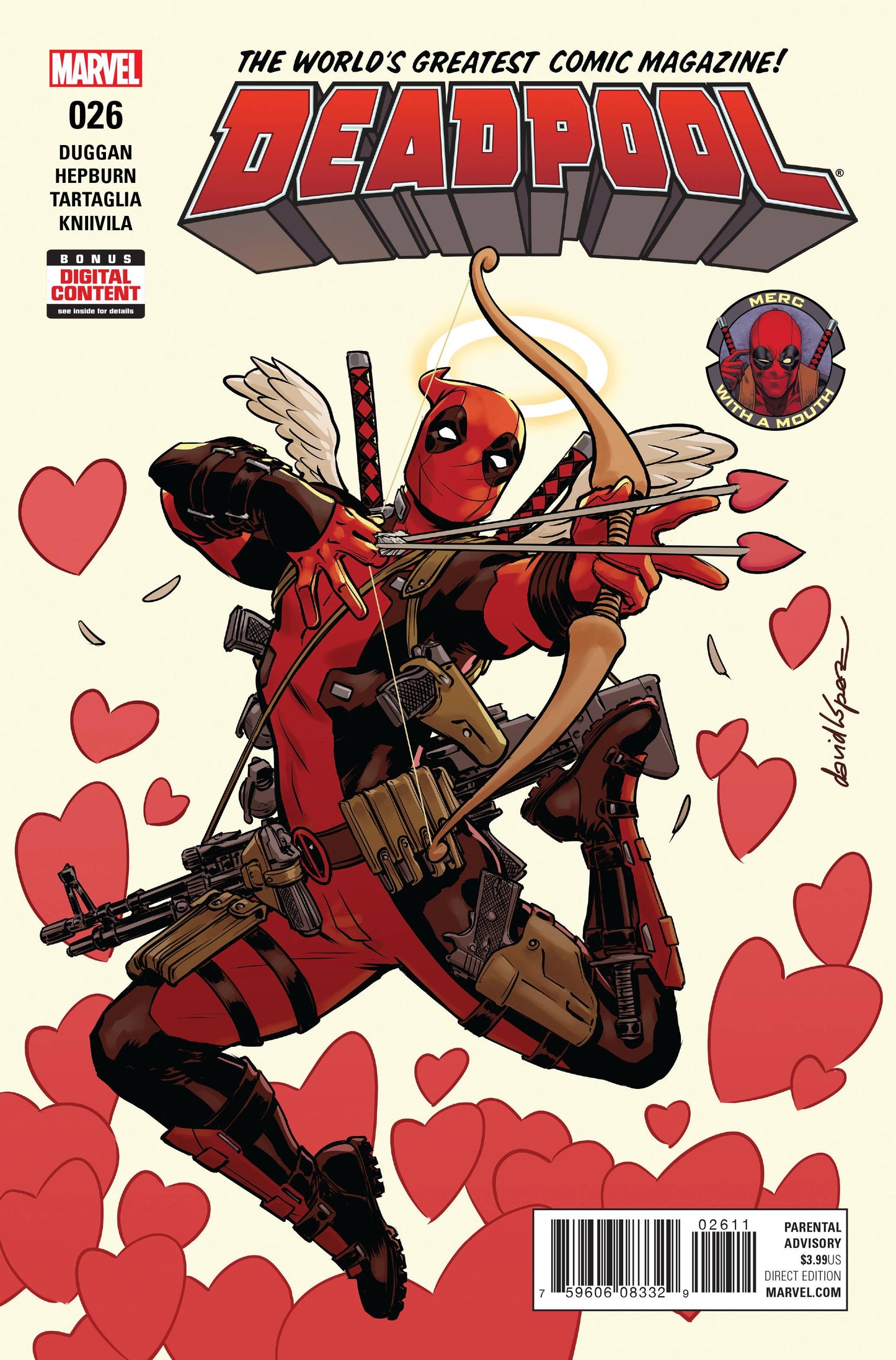DEADPOOL #26 2017 Deadpool MARVEL COMICS