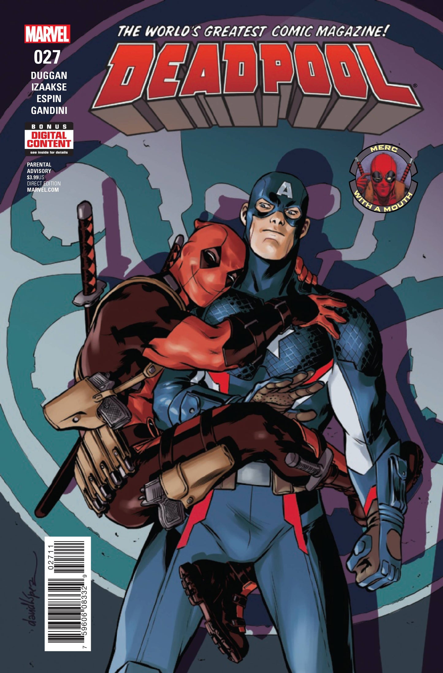DEADPOOL #27 2017 Deadpool MARVEL COMICS