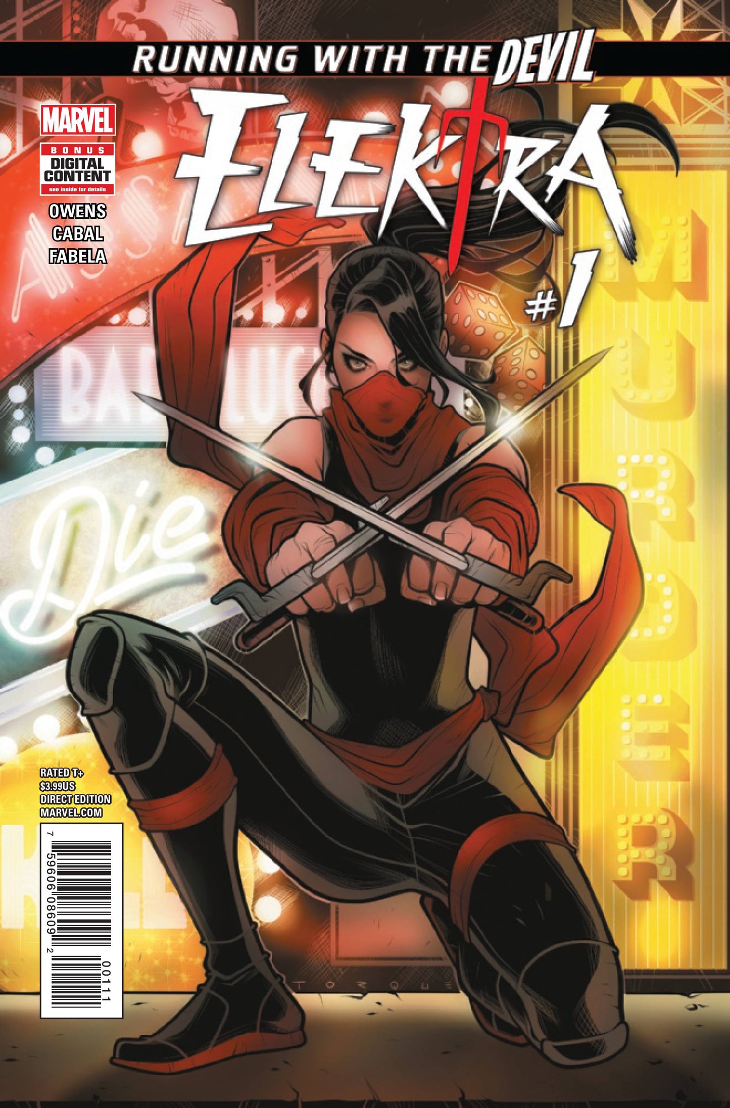 ELEKTRA #1 2017 Elektra MARVEL COMICS